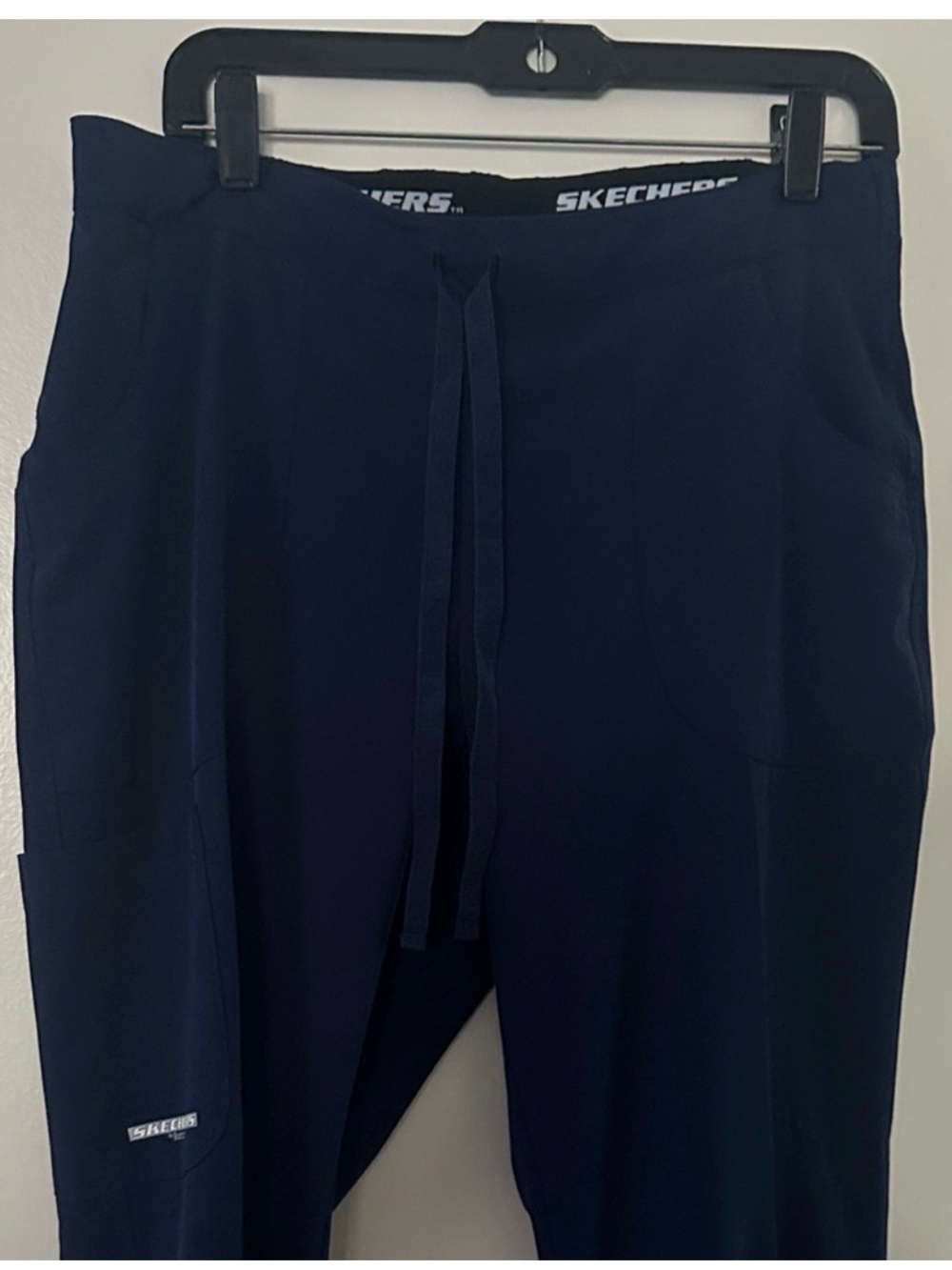 Sketchers barco dark blue scrub pants for women